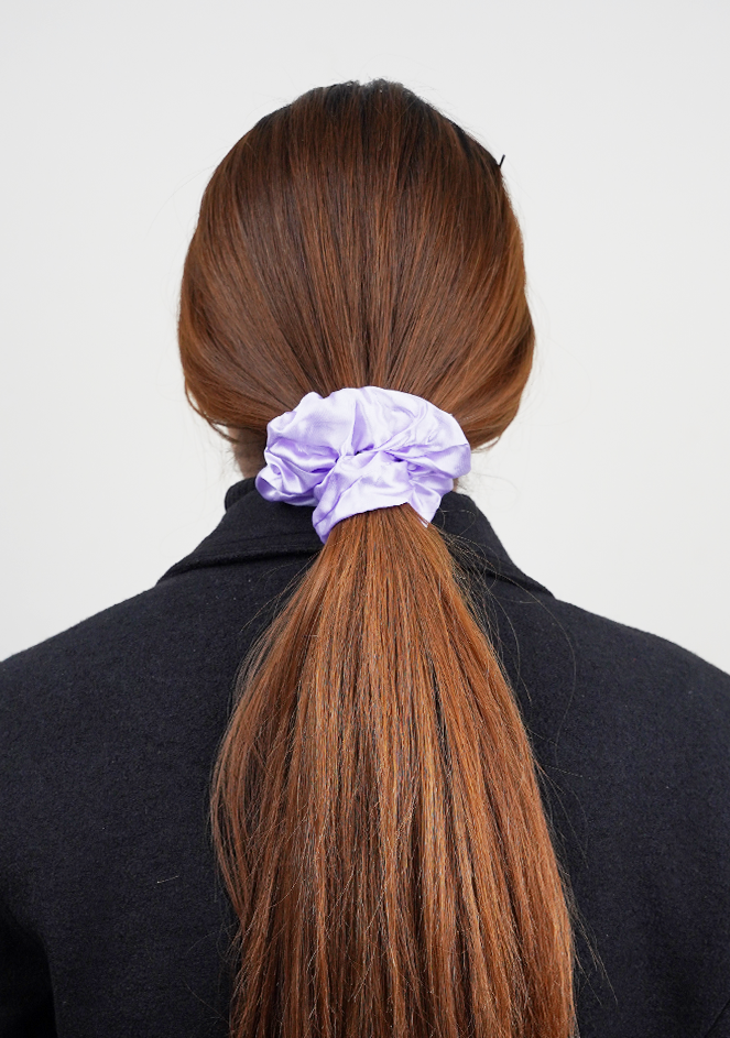 Silk scrunchies